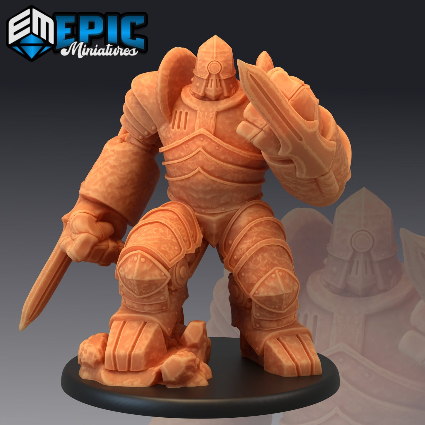 Iron Juggernaut - #45 Steam Constructs - Epic Miniatures | Large | Construct, Masculine, Tool
