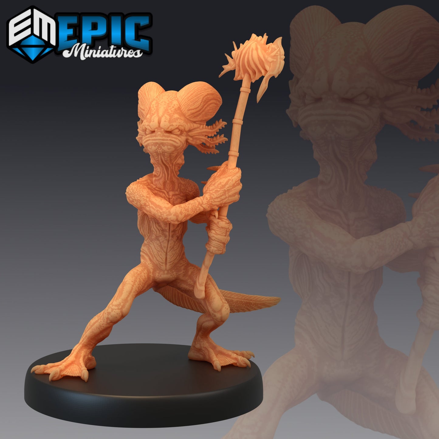 Grumpy Axolotl - #44 Caves of Despair - Epic Miniatures | Medium | Humanoids