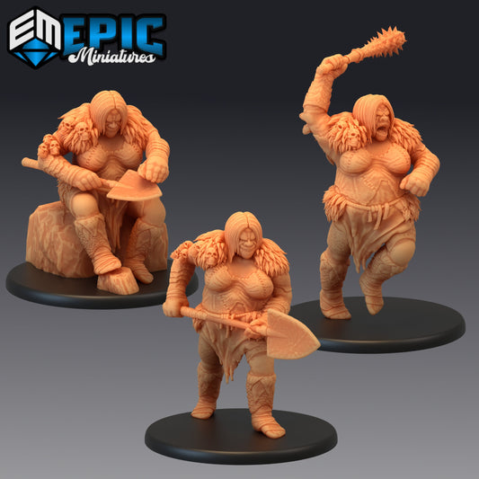 Ogre - #44 Caves of Despair - Epic Miniatures | Large | Giant, Feminine