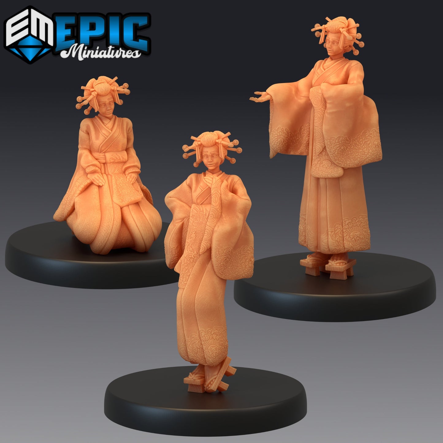 Geisha - #43 Yokai Mayhem - Epic Miniatures | Medium | Human, Feminine