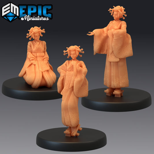 Geisha - #43 Yokai Mayhem - Epic Miniatures | Medium | Human, Feminine