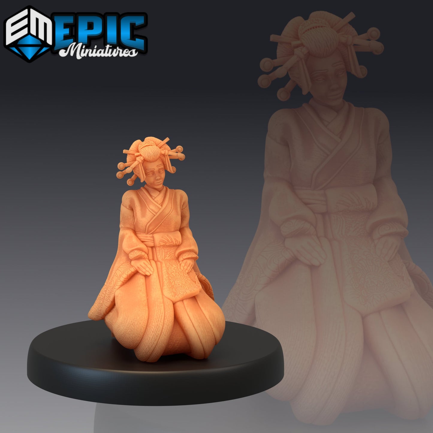 Geisha - #43 Yokai Mayhem - Epic Miniatures | Medium | Human, Feminine