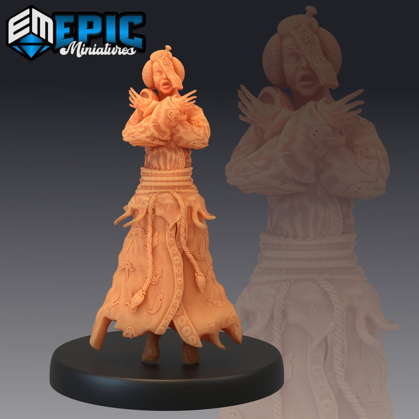 Jiangshi Female Series - Epic Miniatures | Medium | Human, Feminine
