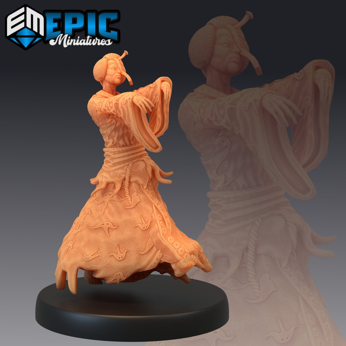 Jiangshi Female Series - Epic Miniatures | Medium | Human, Feminine