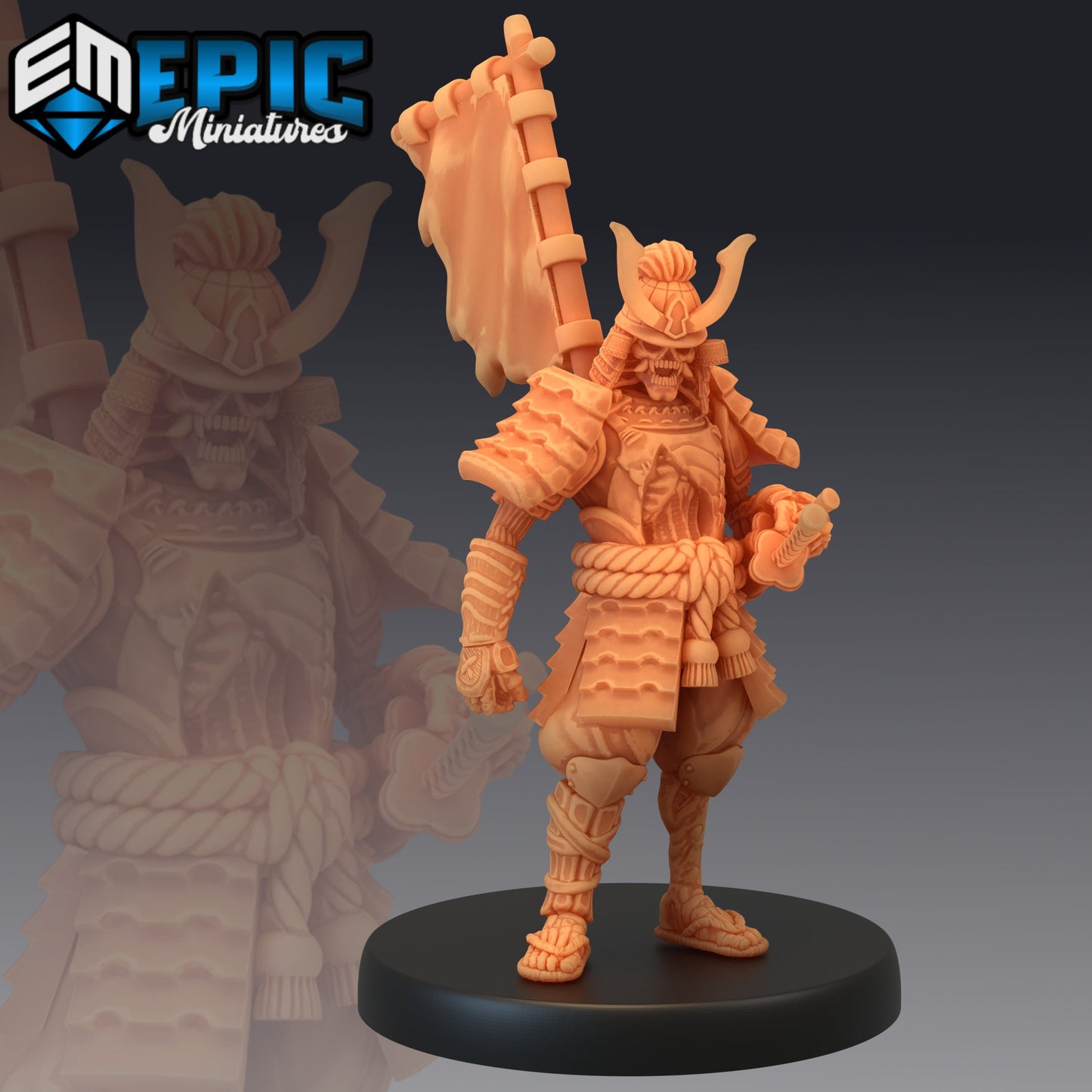 Undead Samurai - #43 Yokai Mayhem - Epic Miniatures | Medium | Human