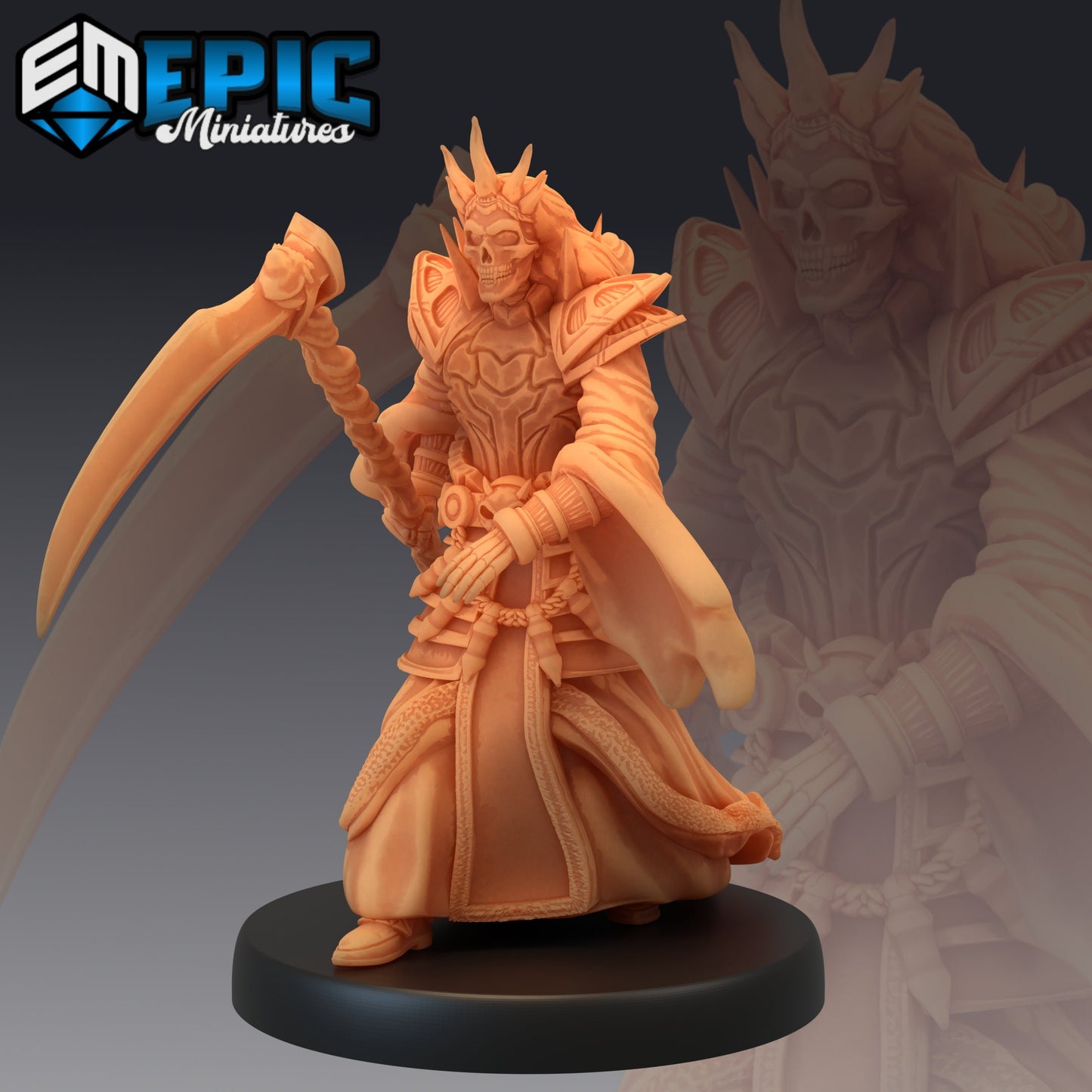 Ancient Lich - #42 Restless Bones - Epic Miniatures | Medium | Monstrosity