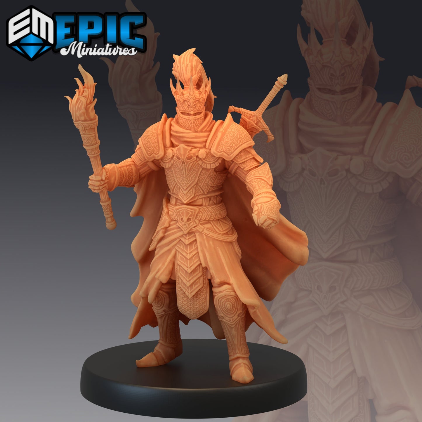 Death Knight - Epic Miniatures #42 Restless Bones | Medium | Monstrosity