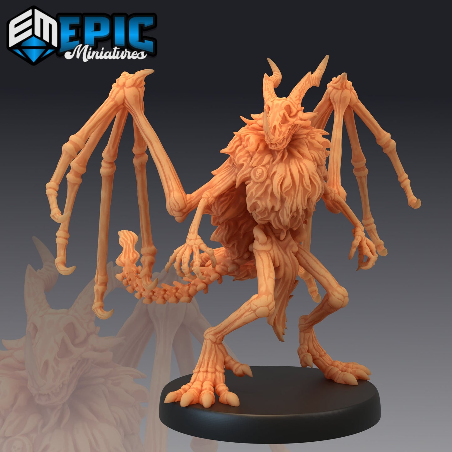Dragonborn Skeleton - Epic Miniatures | Medium | Monstrosity