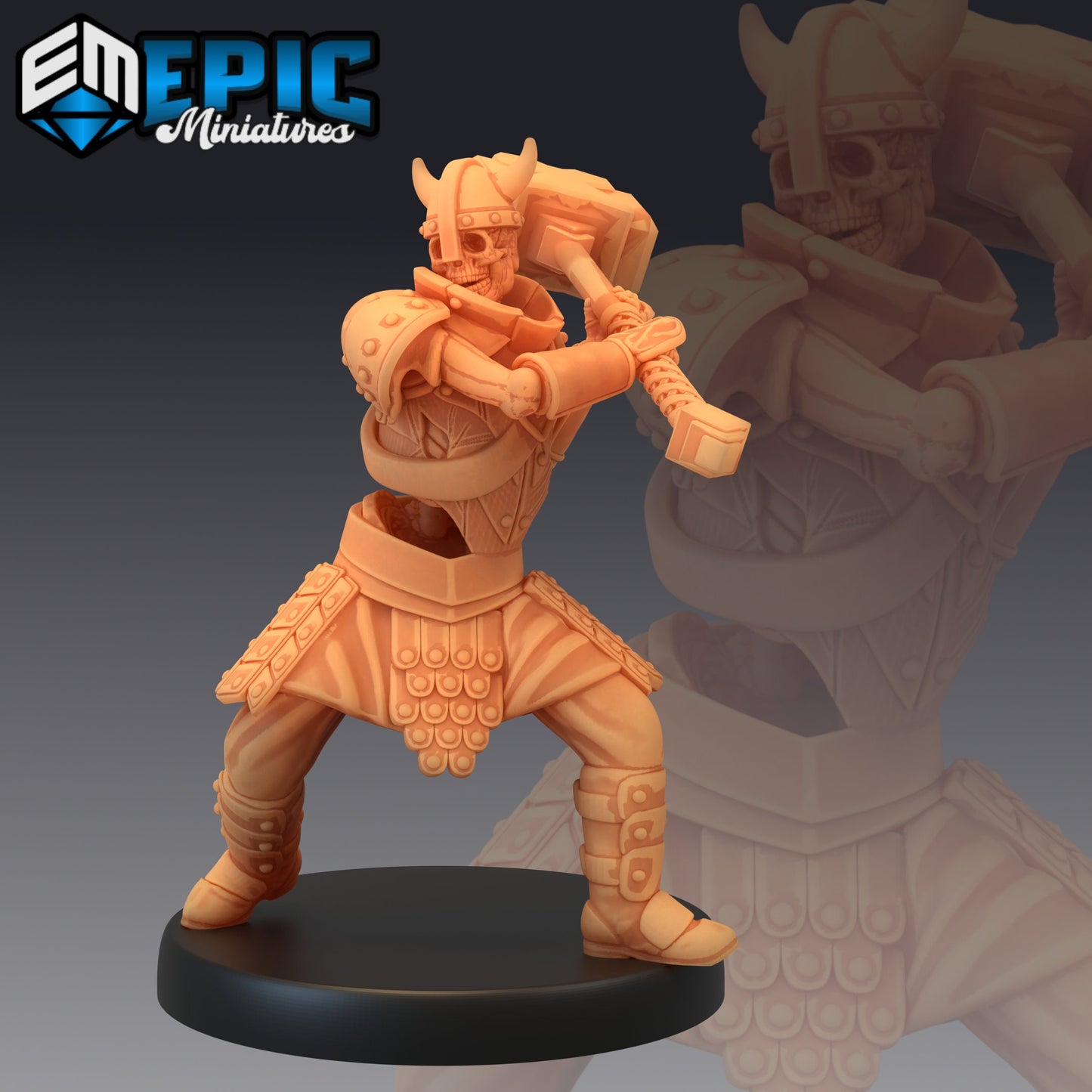 Skeleton Army - #42 Restless Bones - Epic Miniatures | Medium | Undead