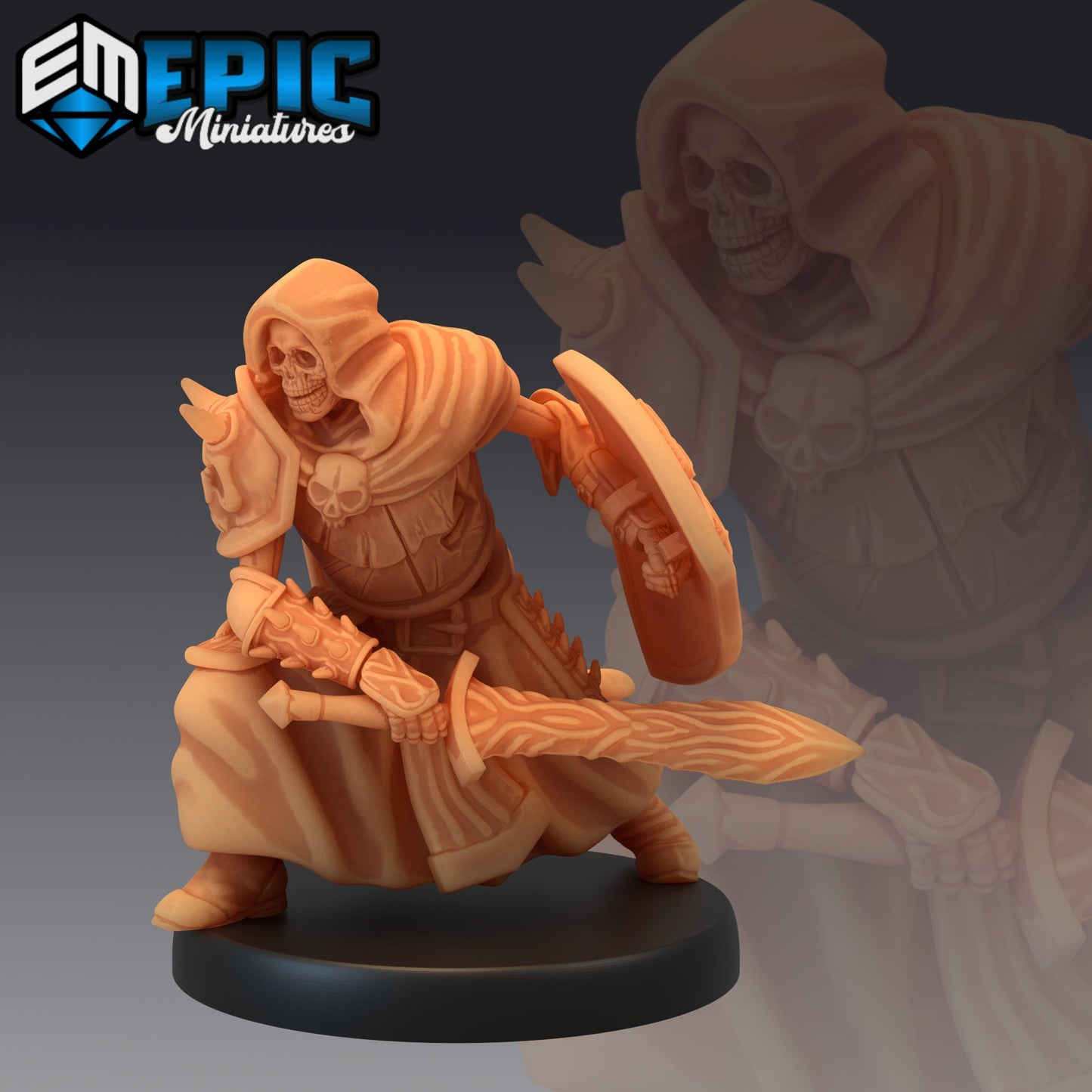 Skeleton Army - #42 Restless Bones - Epic Miniatures | Medium | Undead
