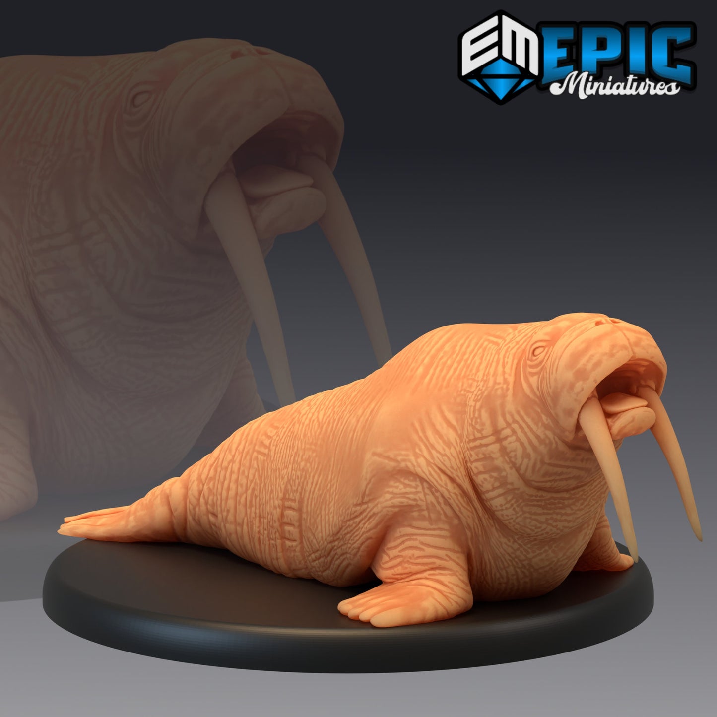 Walrus Series - #41 Barbarian Winter - Epic Miniatures | Large | Beast