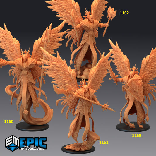 Archangel Series - Epic Miniatures | Large | Humanoids, Masculine, Winged