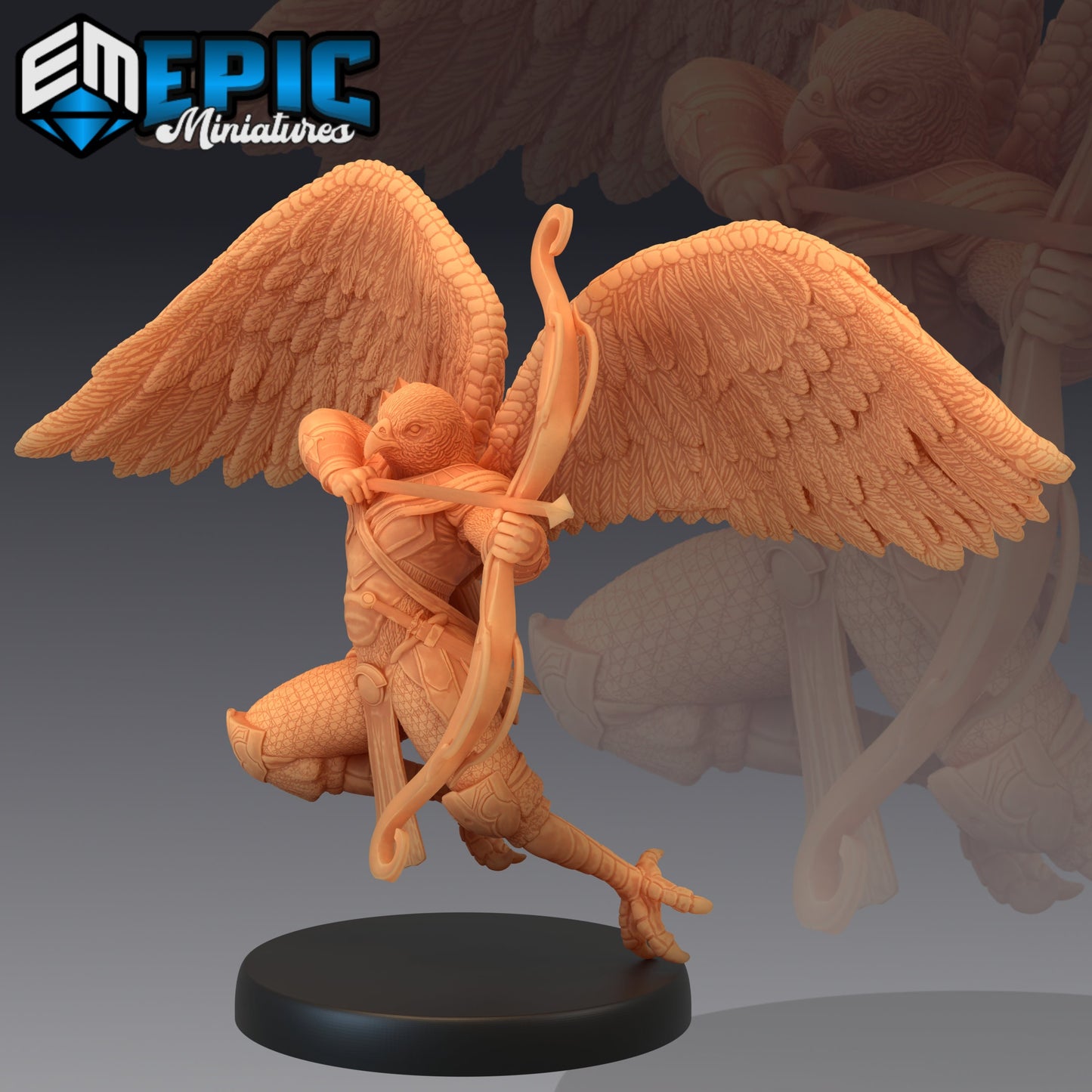 Birdfolk Falcon Series - Epic Miniatures | Medium | Beast, Masculine, Winged