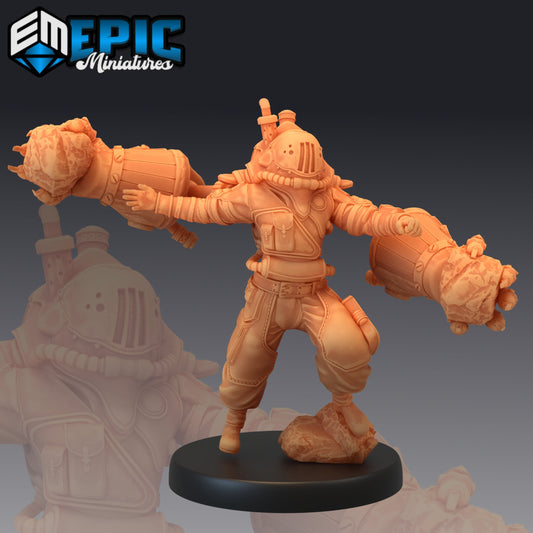 Exoskeleton Worker - Epic Miniatures | Medium | Construct