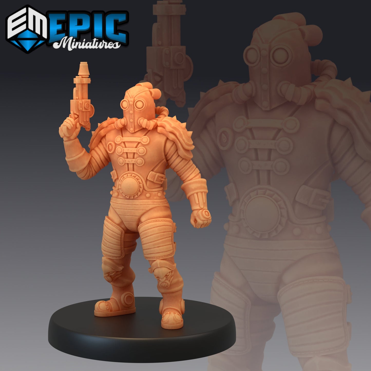 Jetpack Bandit - Epic Miniatures | Medium | Human, Masculine, Gun