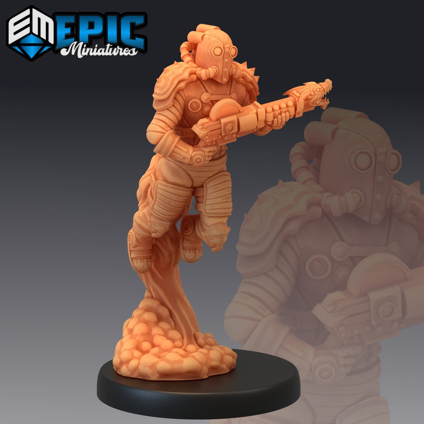 Jetpack Bandit - Epic Miniatures | Medium | Human, Masculine, Gun