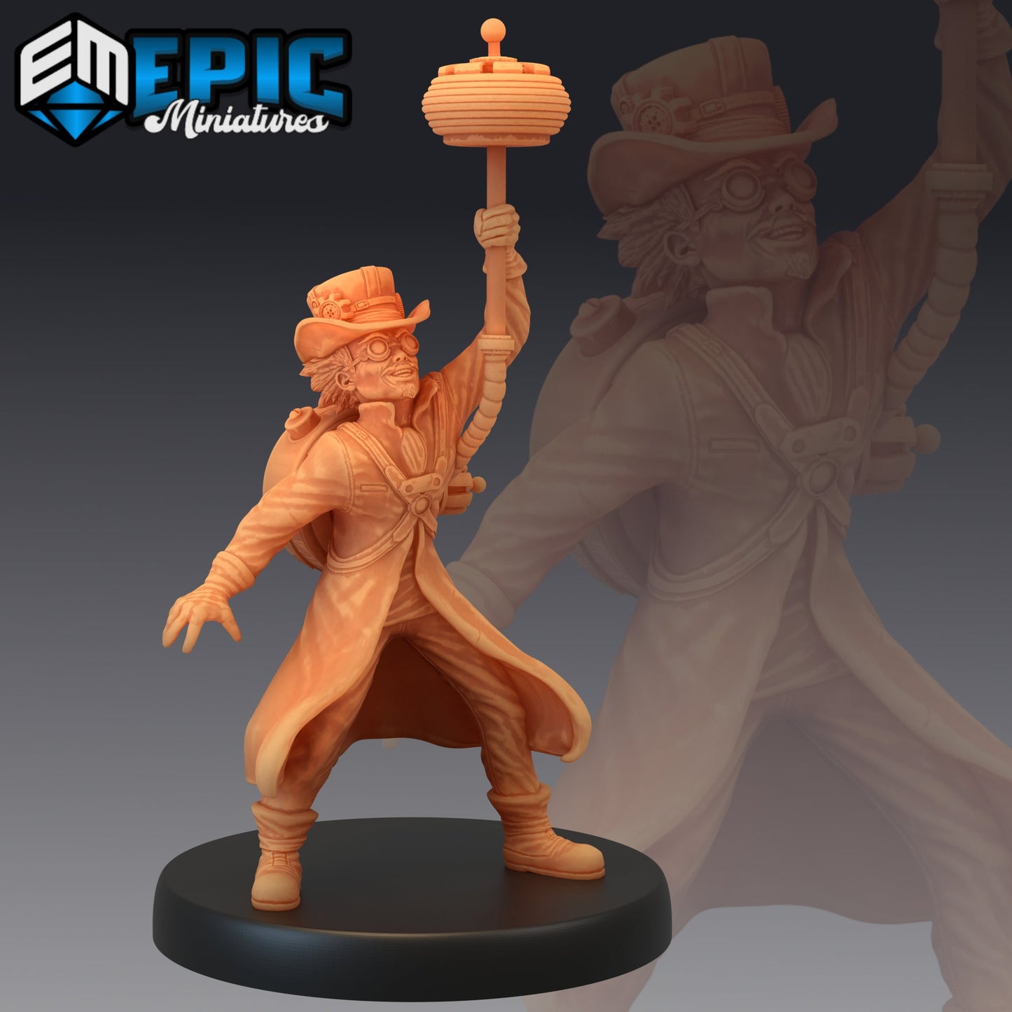 Felix Fortune - #45 Steam Construct - Epic Miniatures | Medium | Human, Masculine
