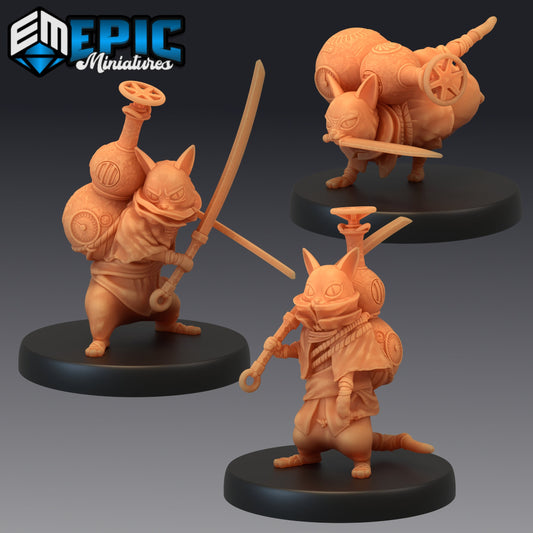 Wandering Neko - Epic Miniatures | Medium | Beast