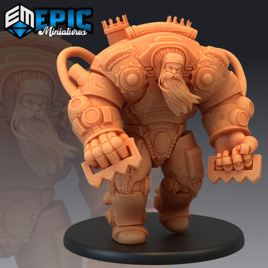 Exosuit Dwarf Series - Epic Miniatures | Large | Construct