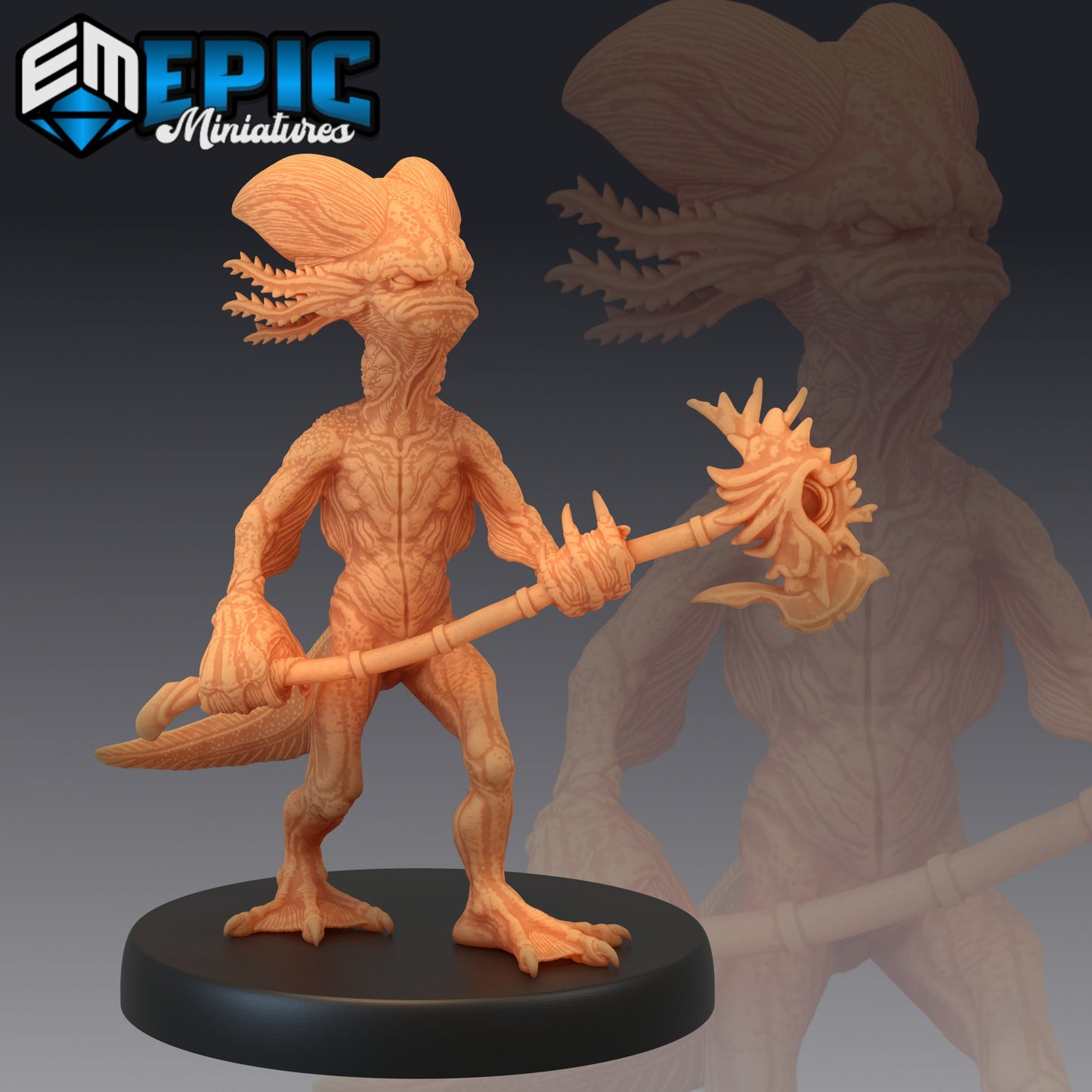 Grumpy Axolotl - #44 Caves of Despair - Epic Miniatures | Medium | Humanoids