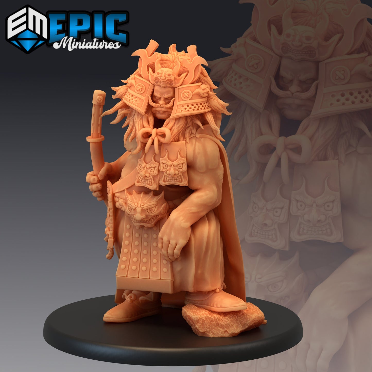 Great Shogun - #43 Yokai Mayhem - Epic Miniatures | Large | Human, Masculine