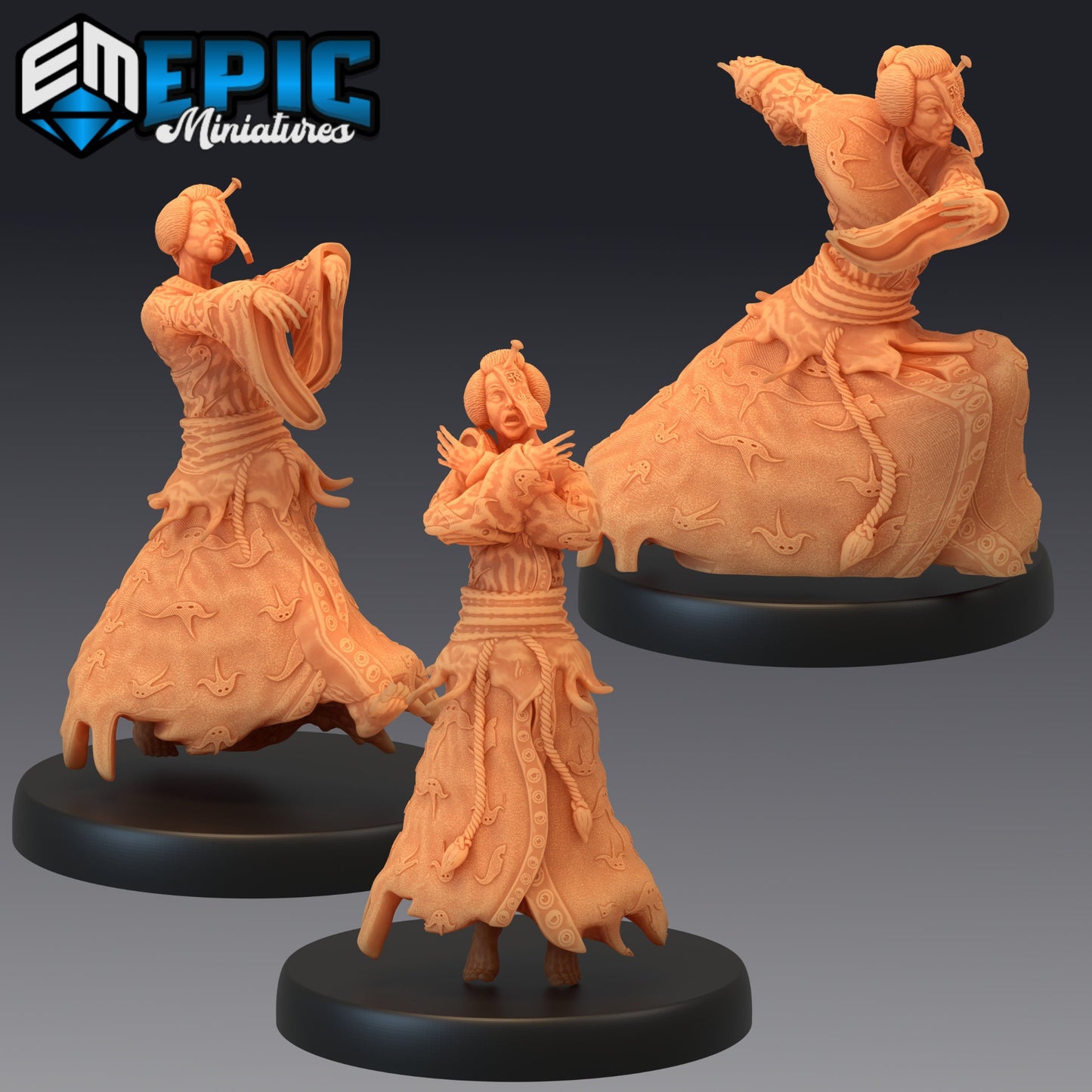 Jiangshi Female Series - Epic Miniatures | Medium | Human, Feminine