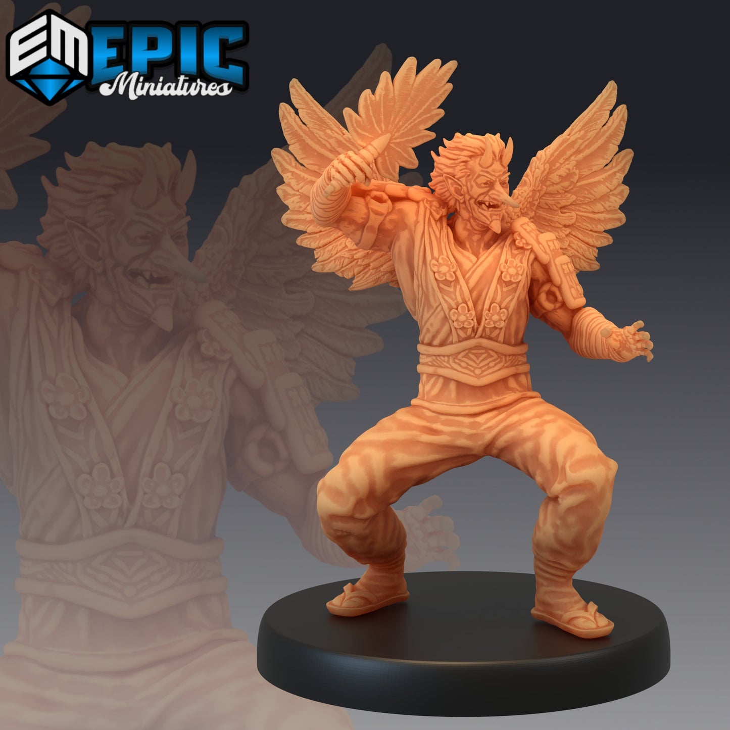 Tengu - #43 Yokai Mayhem - Epic Miniatures | Medium | Humanoids