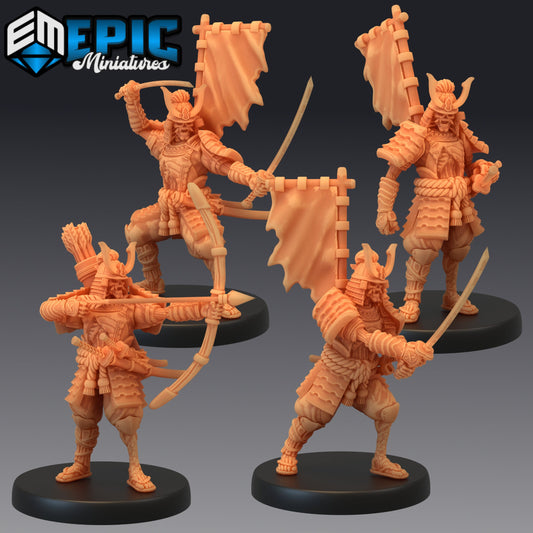 Undead Samurai - #43 Yokai Mayhem - Epic Miniatures | Medium | Human