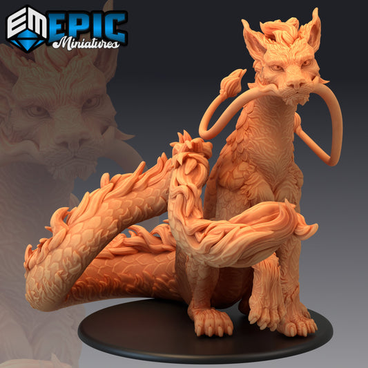 Cat Dragon - Epic Miniatures | Gargantuan | Dragon