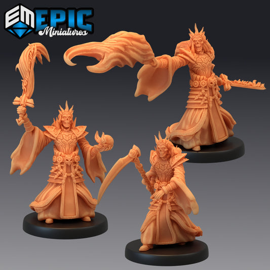 Ancient Lich - #42 Restless Bones - Epic Miniatures | Medium | Monstrosity