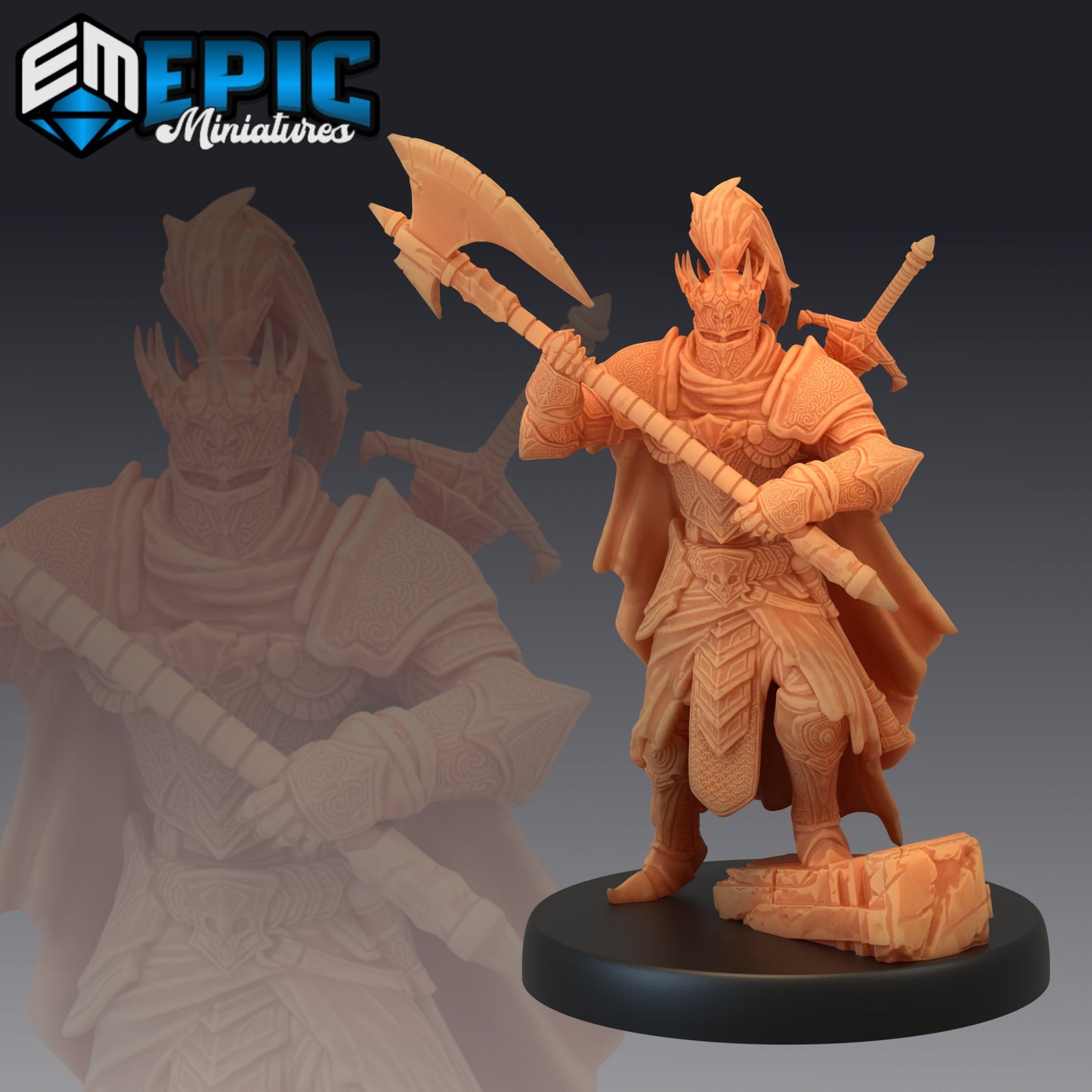 Death Knight - Epic Miniatures #42 Restless Bones | Medium | Monstrosity
