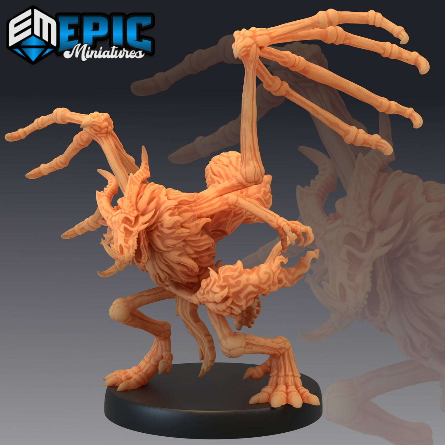 Dragonborn Skeleton - Epic Miniatures | Medium | Monstrosity