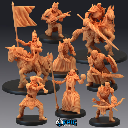 Skeleton Army - #42 Restless Bones - Epic Miniatures | Medium | Undead