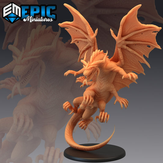 Dracolisk 1548 - #41 Barbarian Winter - Epic Miniatures | Large | Dragon