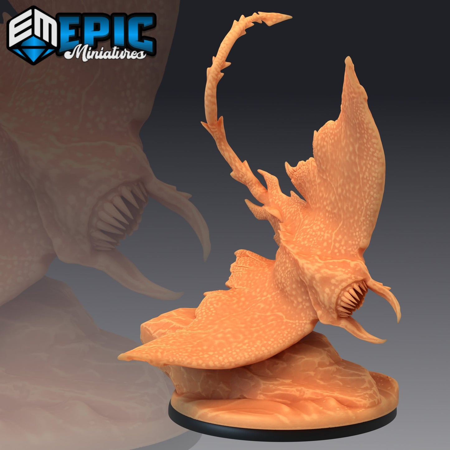 Manta Ray Series - #33 Underwater Mayhem - Epic Miniatures | Large | Beast, Masculine