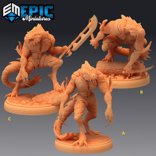 Seafolk Brute Series - #33 Underwater Mayhem - Epic Miniatures | Medium | Beast, Masculine