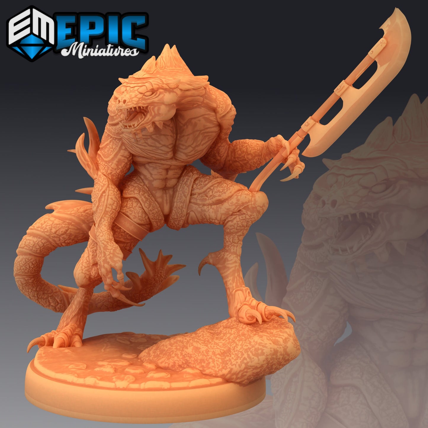 Seafolk Brute Series - #33 Underwater Mayhem - Epic Miniatures | Medium | Beast, Masculine