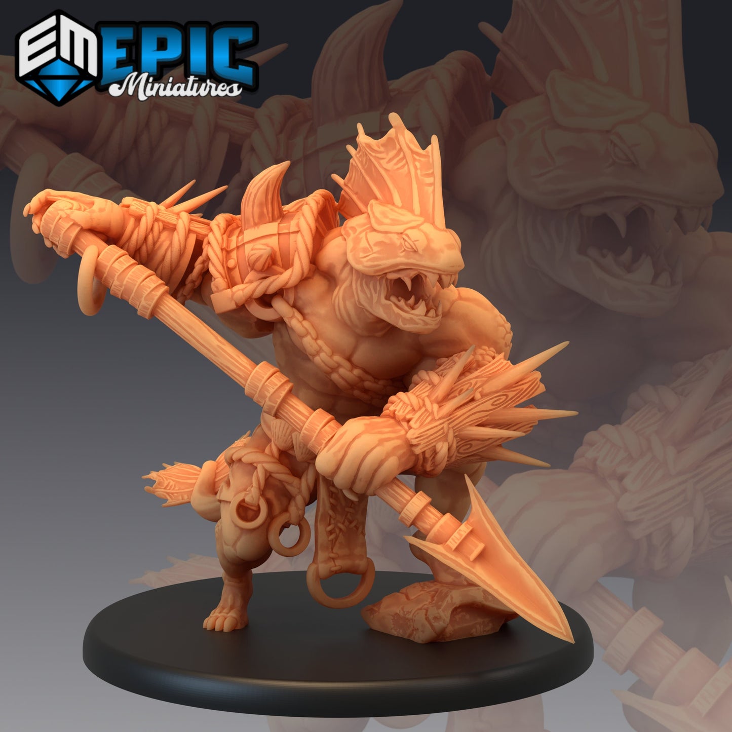 Abyss Hulk Series - Epic Miniatures | Large | Humanoids, Masculine, Winged