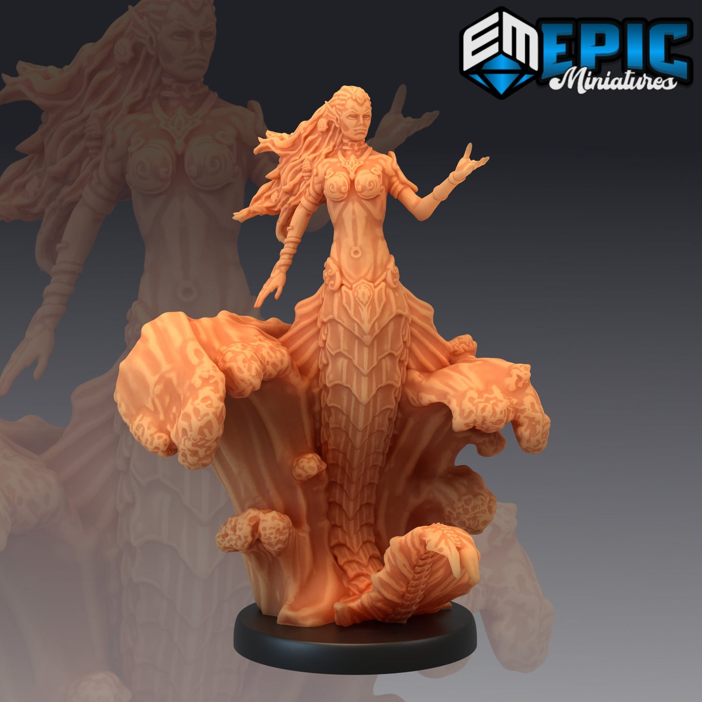 Siren Series - #05 Endless Depth - Epic Miniatures | Medium | Beast, Feminine