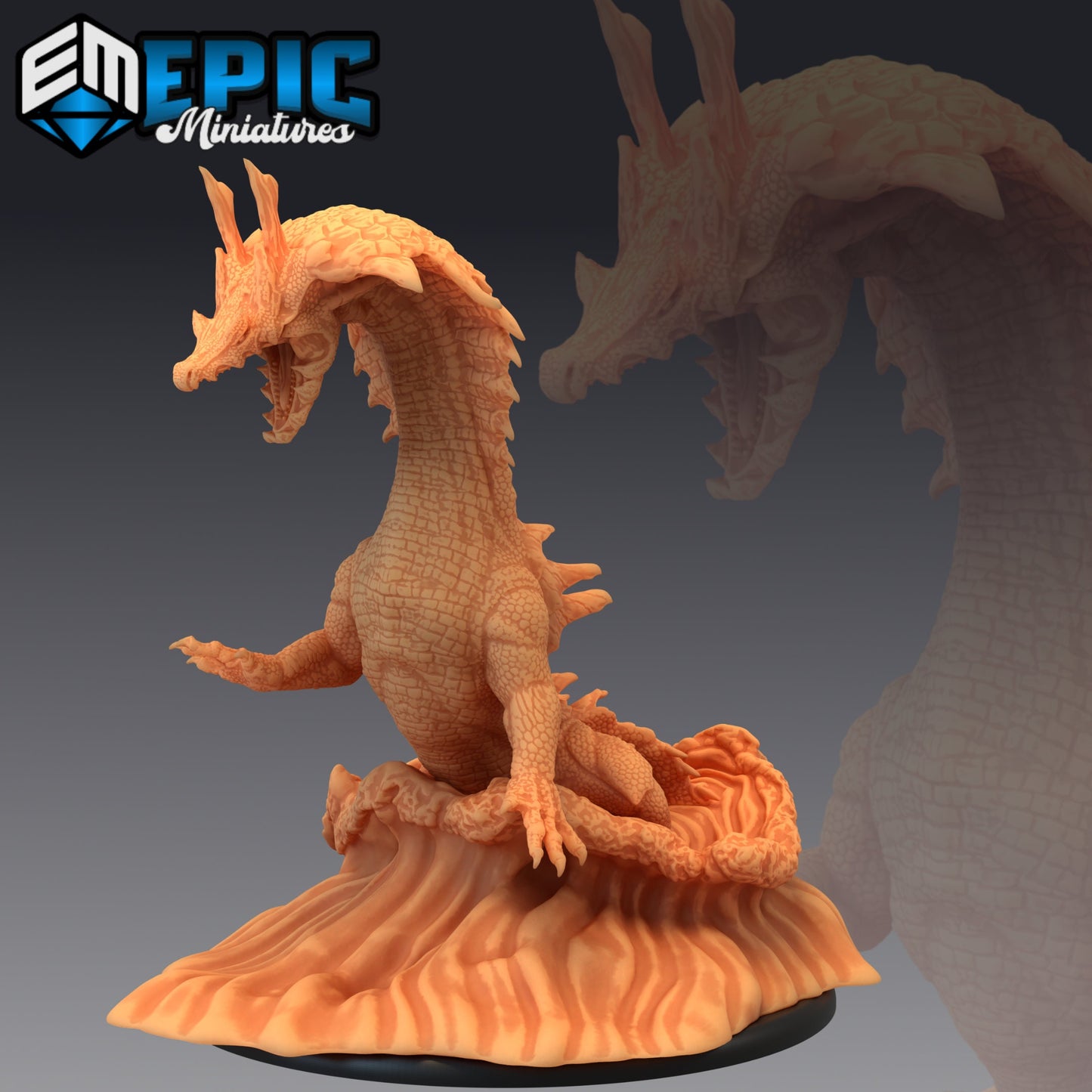 Ocean Terror Series - #33 Underwater Mayhem - Epic Miniatures | Huge | Beast, Masculine