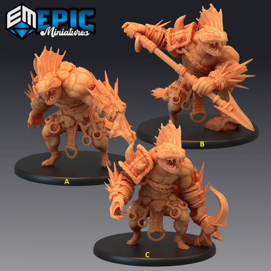 Abyss Hulk Series - Epic Miniatures | Large | Humanoids, Masculine, Winged