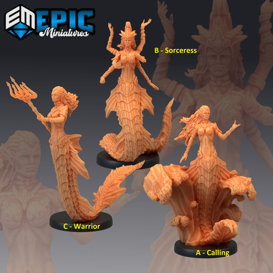 Siren Series - #05 Endless Depth - Epic Miniatures | Medium | Beast, Feminine