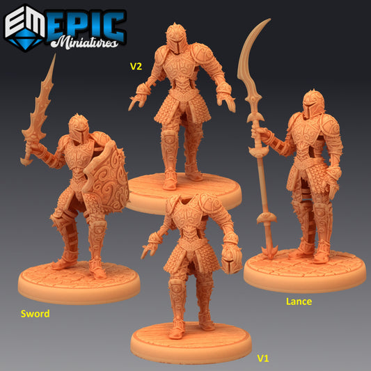Animated Armor Series - #28 Blood Moon - Epic Miniatures | Small | Undead, Masculine