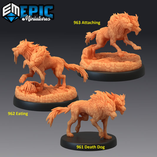 Death Dog Series - #28 Blood Moon - Epic Miniatures | Medium | Undead, Masculine