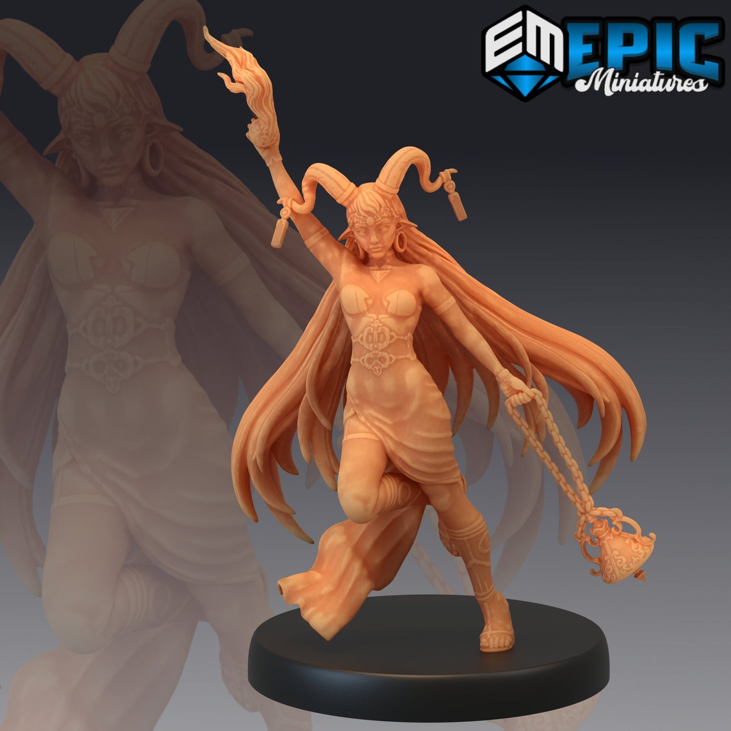 Enchantress Series - #28 Blood Moon - Epic Miniatures | Medium | Humanoids, Feminine