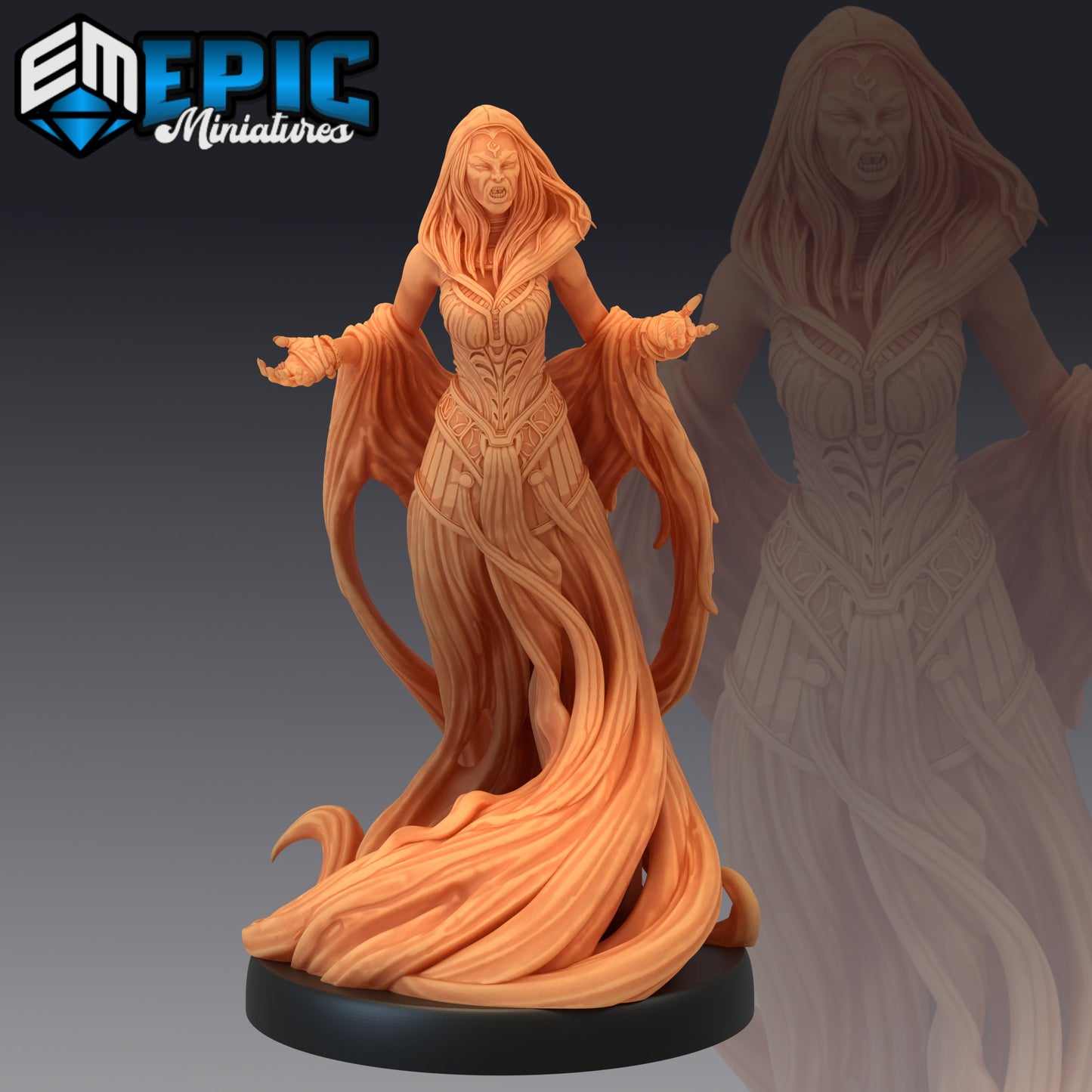 Nightmare Ghost Series - Epic Miniatures | Medium | Undead, Feminine