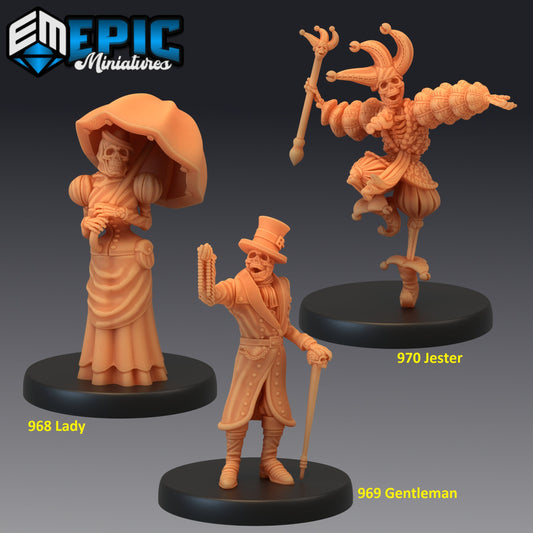 Skeleton Nobles Series - #28 Blood Moon - Epic Miniatures | Medium | Undead