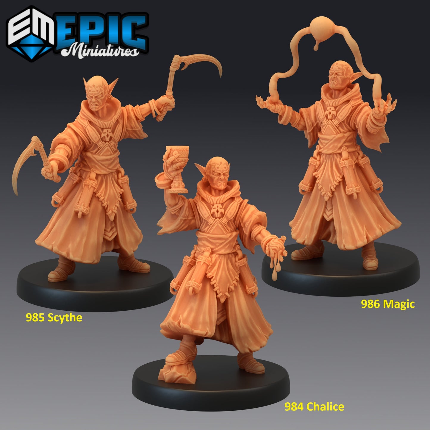 Vampire Blood Mage Series - Epic Miniatures | Medium | Undead, Masculine
