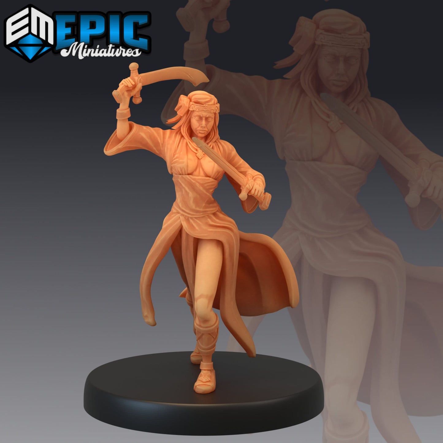 Vampire Huntress Series - #28 Blood Moon - Epic Miniatures | Medium | Undead, Feminine