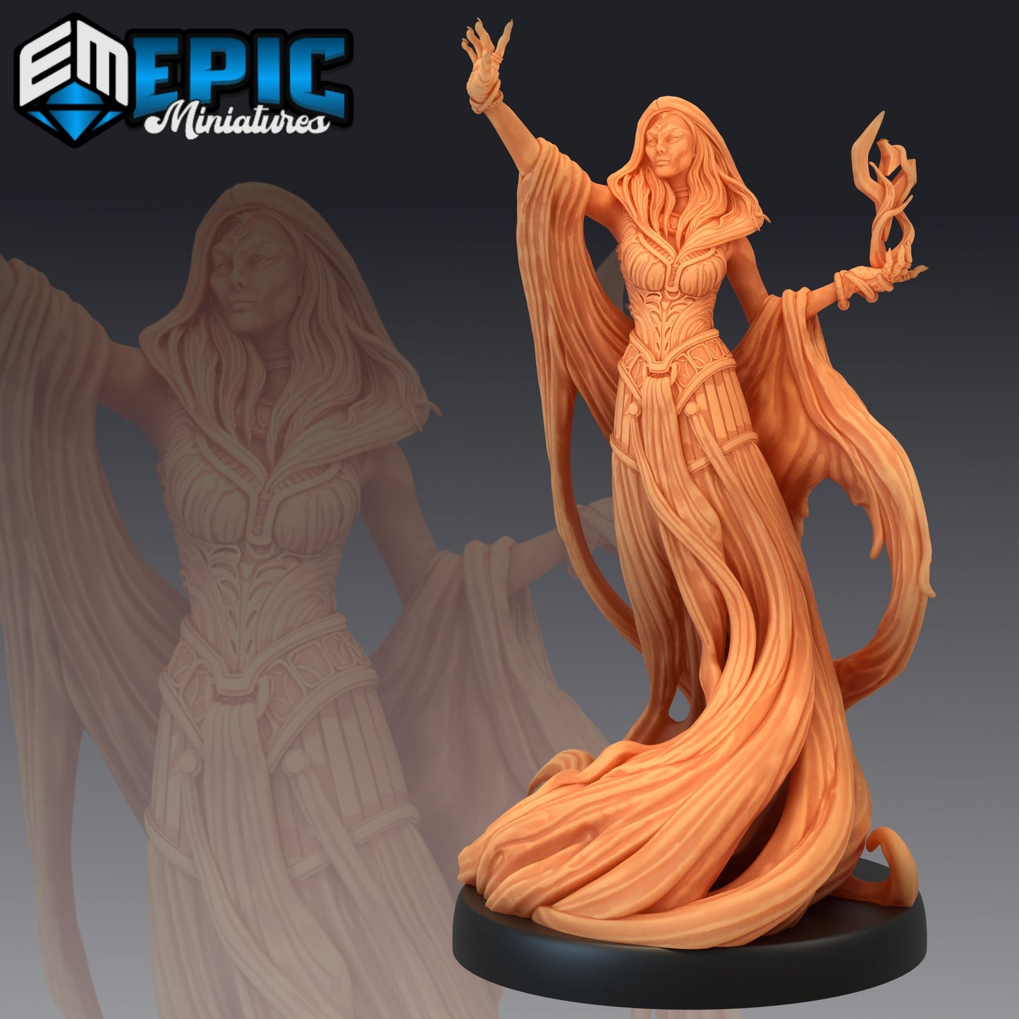 Nightmare Ghost Series - Epic Miniatures | Medium | Undead, Feminine